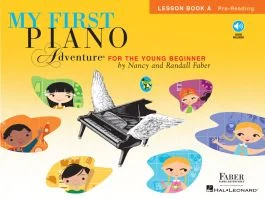 FABER MY First Piano Adventure For The Young Beginner Lesson Book A W/online Audio