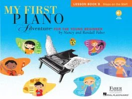 FABER MY First Piano Adventure For The Young Beginner Lesson Book B W/online Audio