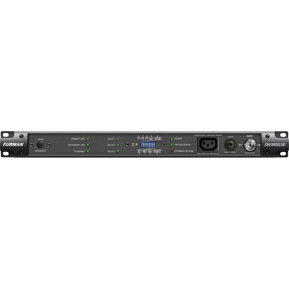 Furman CN-3600SE Power Conditioner & Sequencer w/ Remote SMP