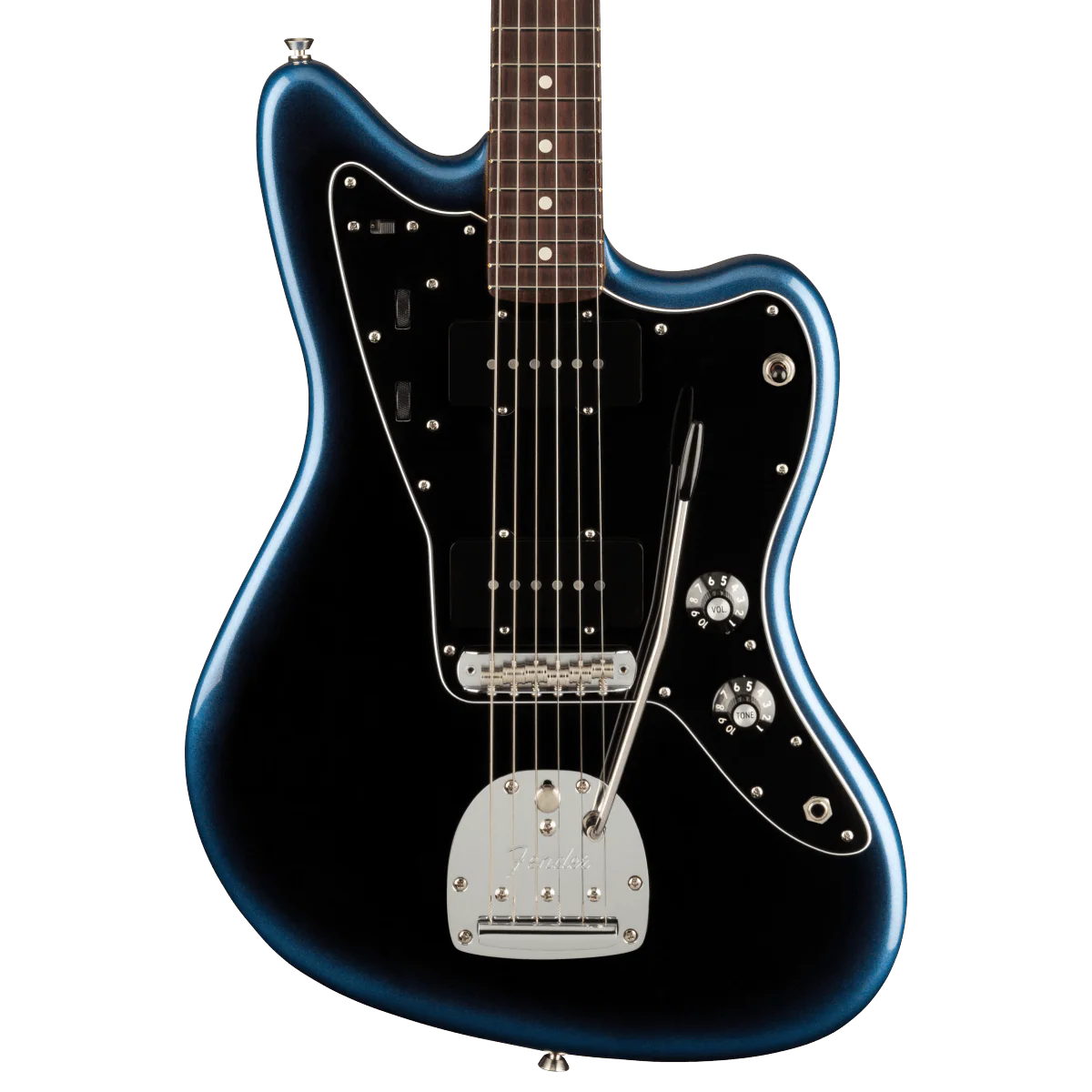 Fender American Professional II Jazzmaster Dark Night Electric Guitar With Case
