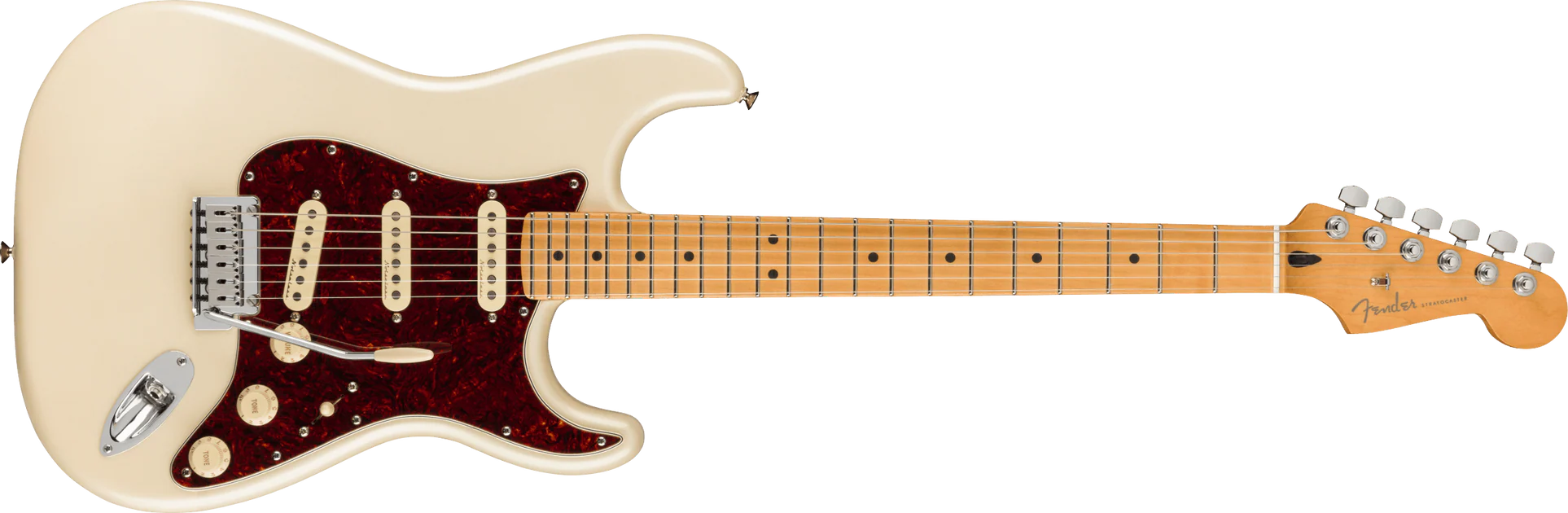 FENDER Player Plus Stratocaster Maple Fingerboard Olympic Pearl F-0147312323