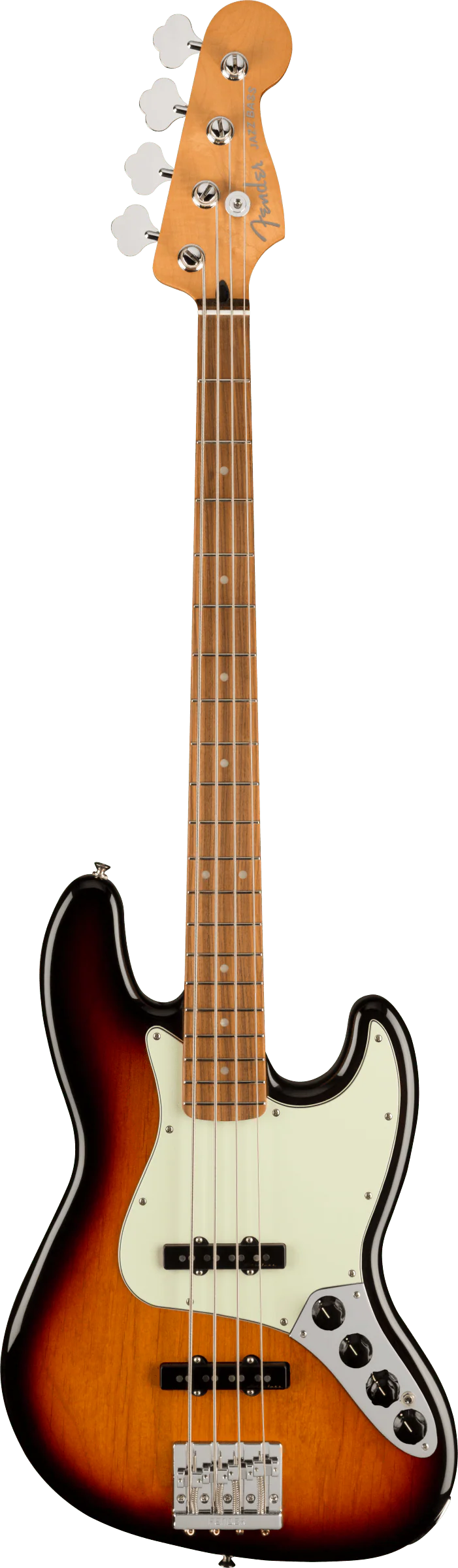 Fender Player Plus Active Jazz Bass, Pau Ferro Fingerboard, 3-Color Sunburst - See Description