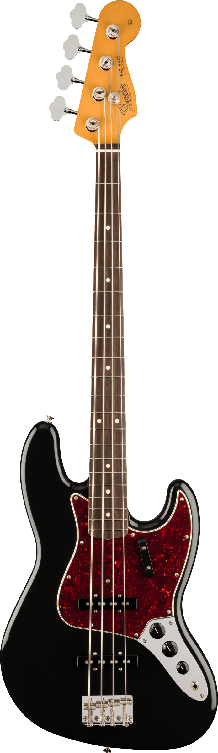 Fender Vintera II '60s Jazz Bass, Rosewood Fingerboard, Black - See Description