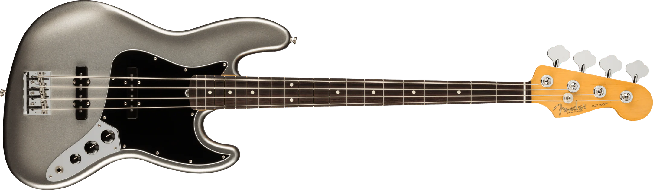 Fender American Professional II Jazz Bass Rosewood Fingerboard Mercury F-0193970755