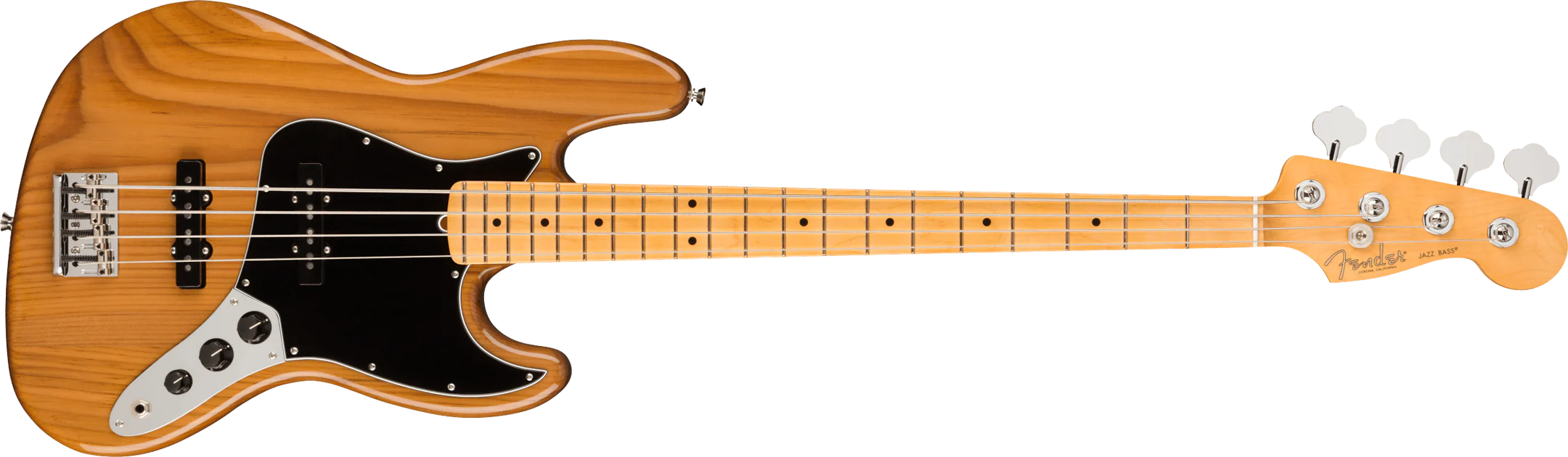 Fender American Professional II Jazz Bass Maple Fingerboard Roasted Pine F-0193972763
