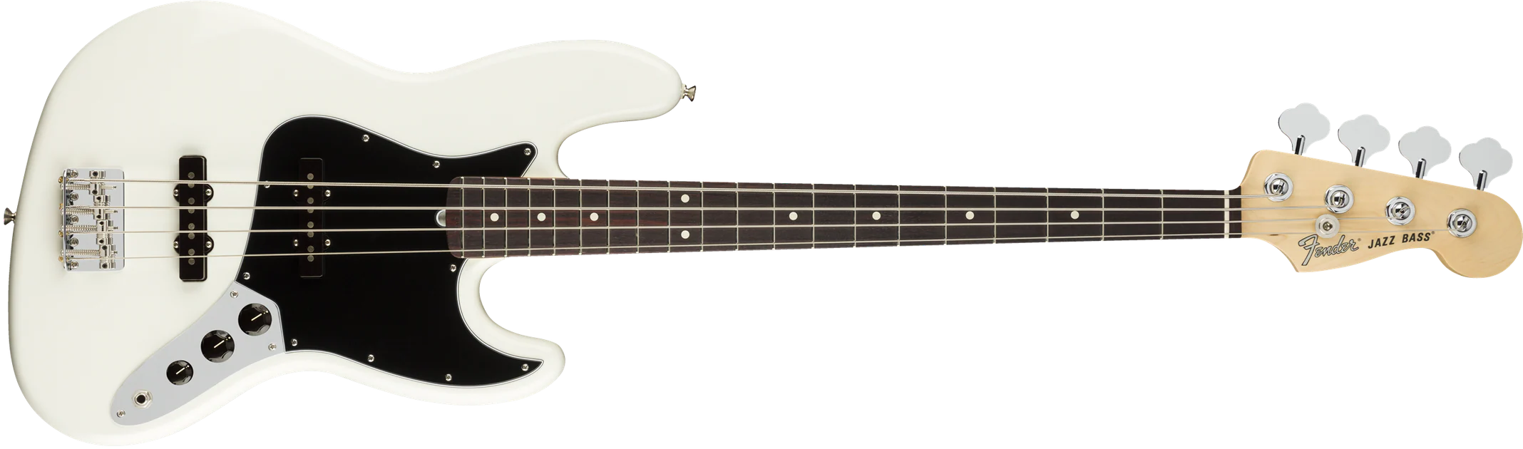 Fender American Performer Jazz Bass Rosewood Fingerboard - Arctic White 0198610380