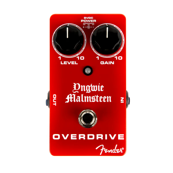 Fender Malmsteen Overdrive Pedal Red - 234507000