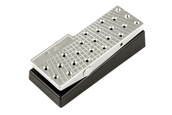 Fender FWP-1 Wah Pedal Silver and Black Guitar Effect Pedal