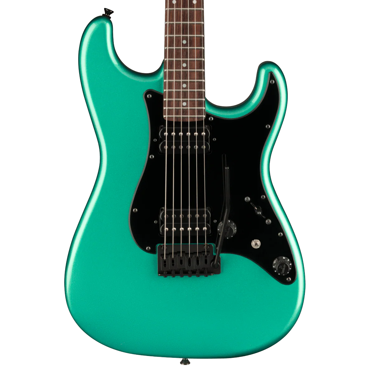 Fender Boxer Series Stratocaster HH Sherwood Green Metallic Electric Guitar