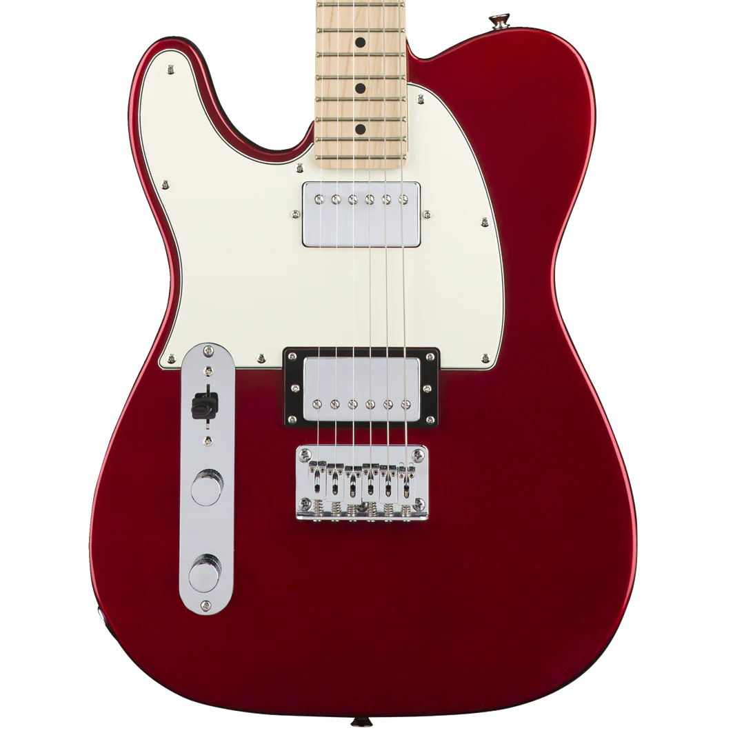 Squier Contemporary Telecaster HH Left-Handed Maple Fingerboard Electric Guitar - Dark Metallic Red