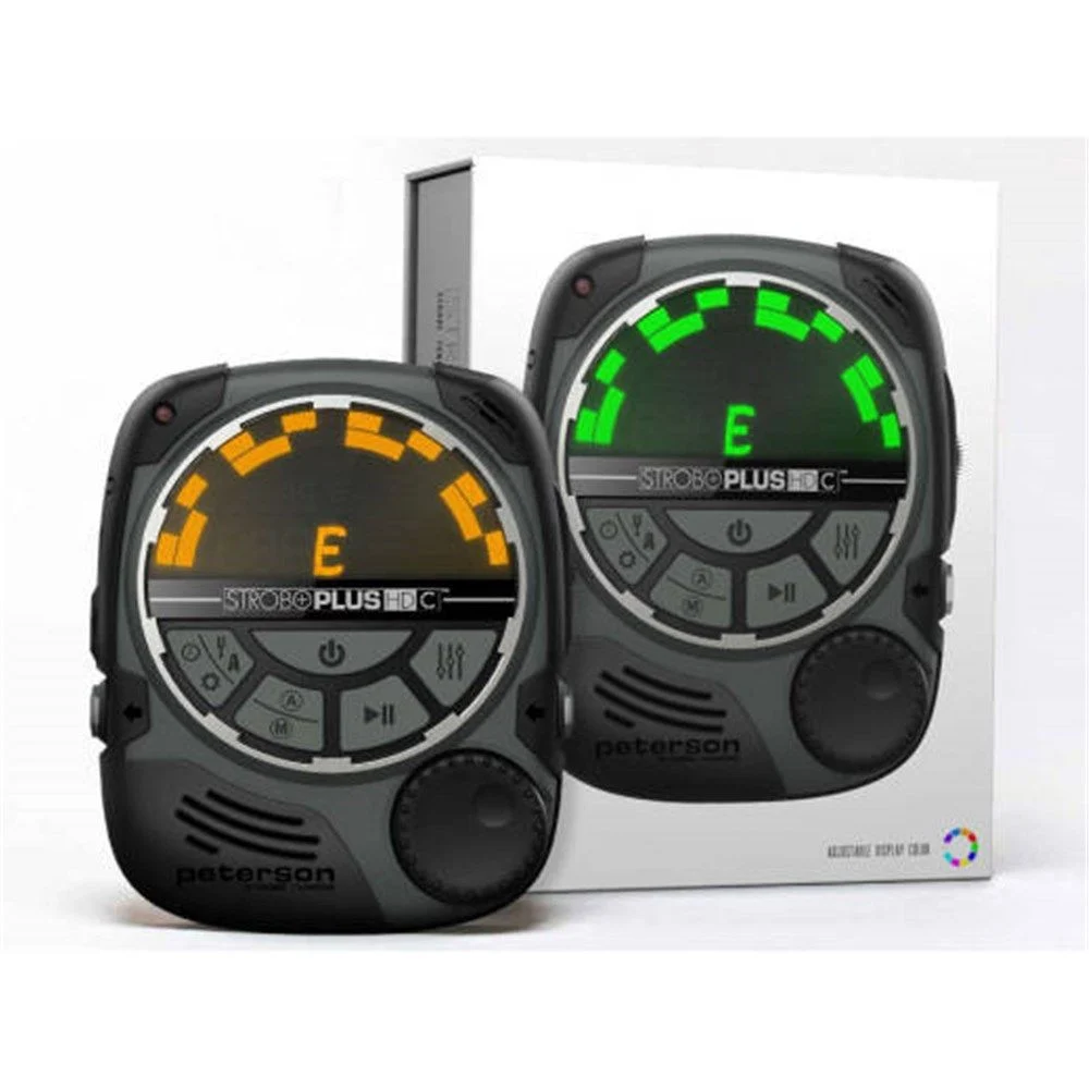Petersen StroboPlus HDC Clip-On Large-Screen Chromatic Strobe Tuner