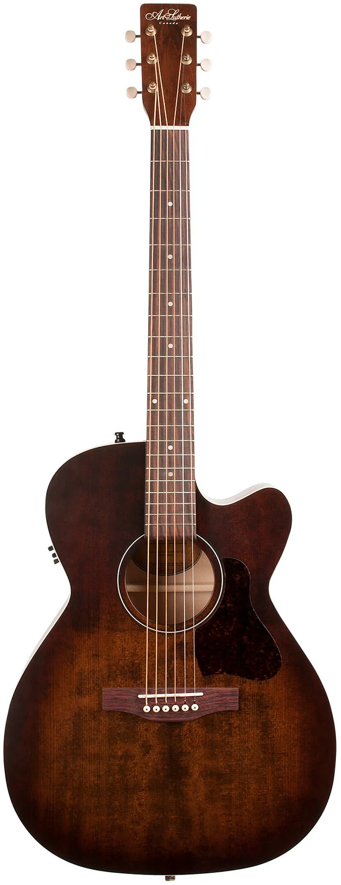 Art & Lutherie 042340 / 051731 Legacy Bourbon Burst CW Cutaway Acoustic Electric MADE In CANADA