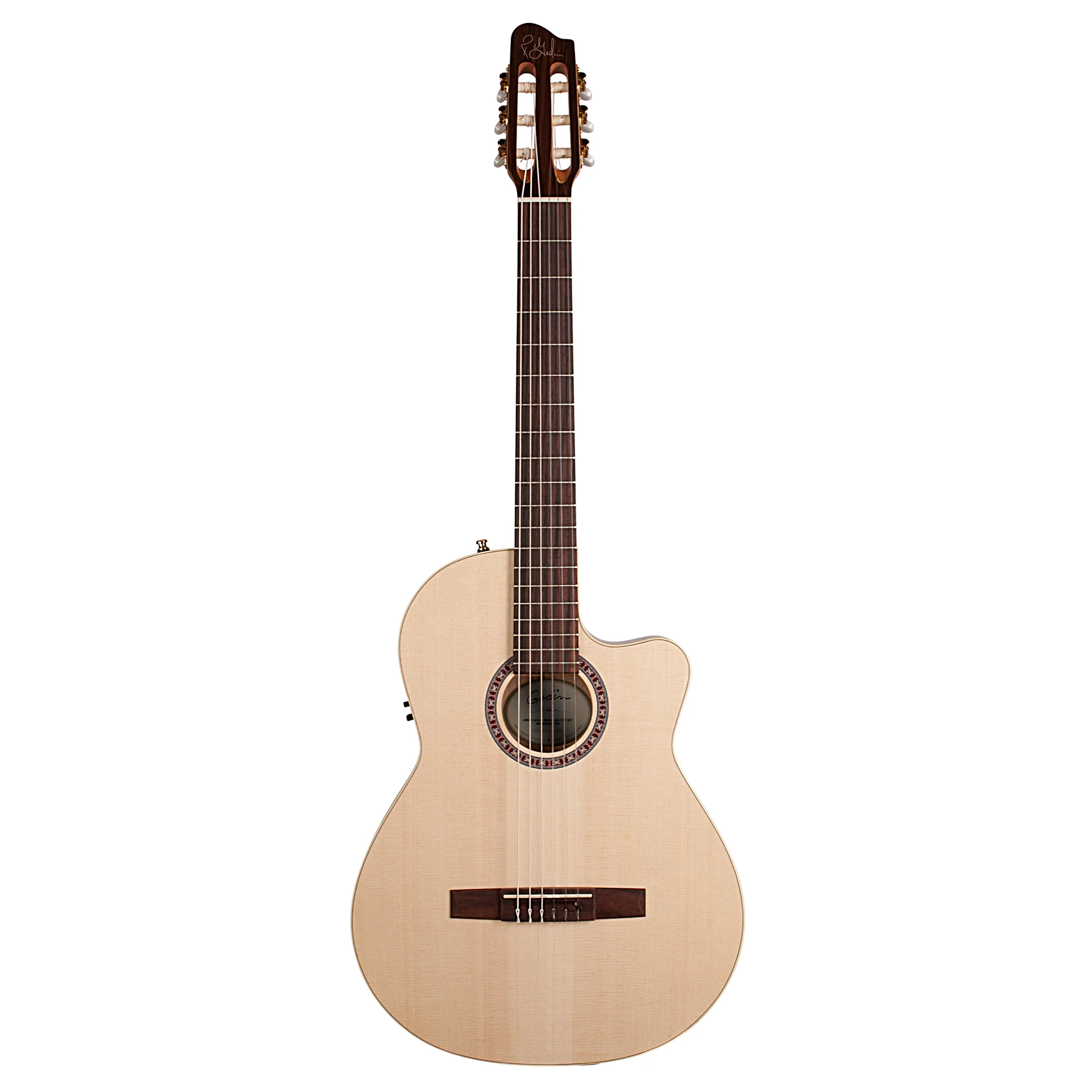 Godin 049585 / 051793 Arena CW Thinline Nylon String Classical Guitar MADE In CANADA