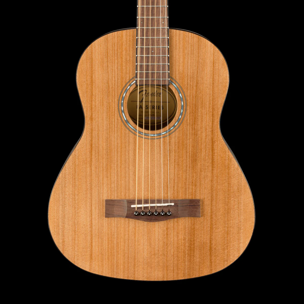 Fender FA-15 3/4 Scale Steel String Acoustic Guitar Natural With Gig Bag
