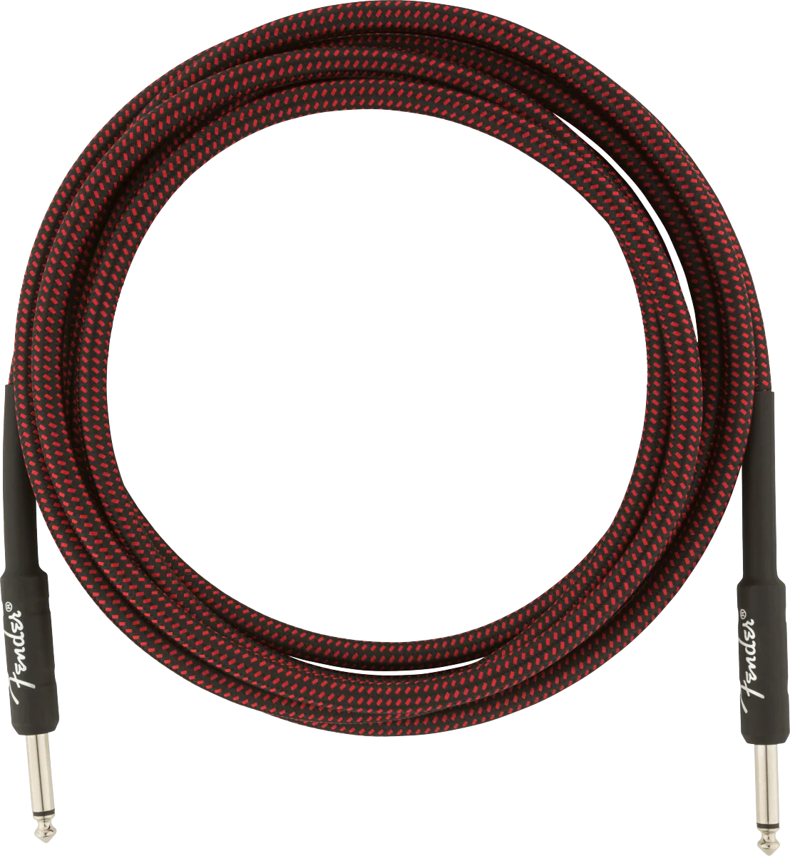 Fender Professional 10' Instrument Cable Red Tweed - 990820061