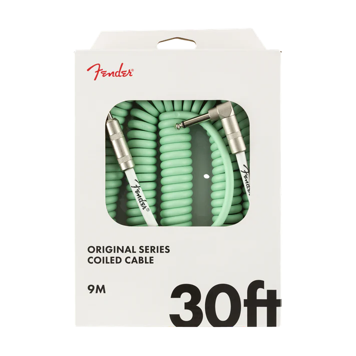 Fender Original Coil 30-ft. Surf Green Cable