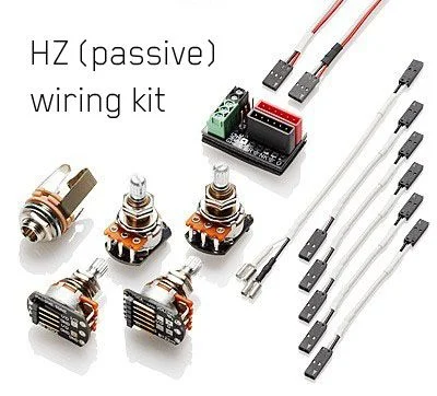 EMG Conversion Wiring Kit Solderless HZ 1 or 2 HZ Pickups 500K SPL