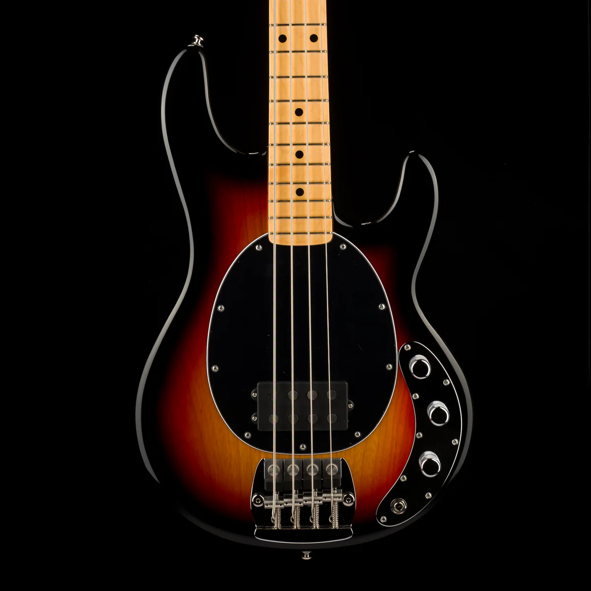Ernie Ball Music Man Retro '70s StingRay Bass Vintage Sunburst with Case