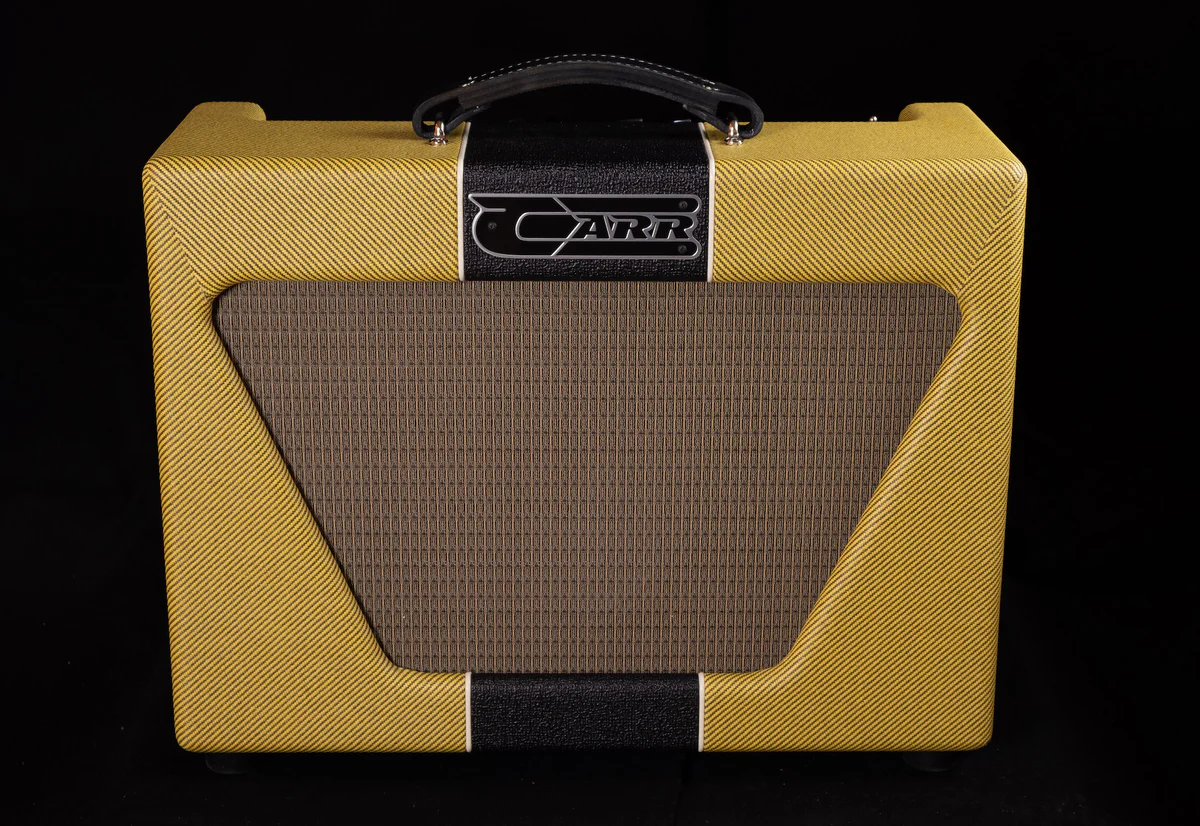 Carr 1x10 Super Bee Tweed with Black Tolex Stripe Combo Tube Guitar Amp