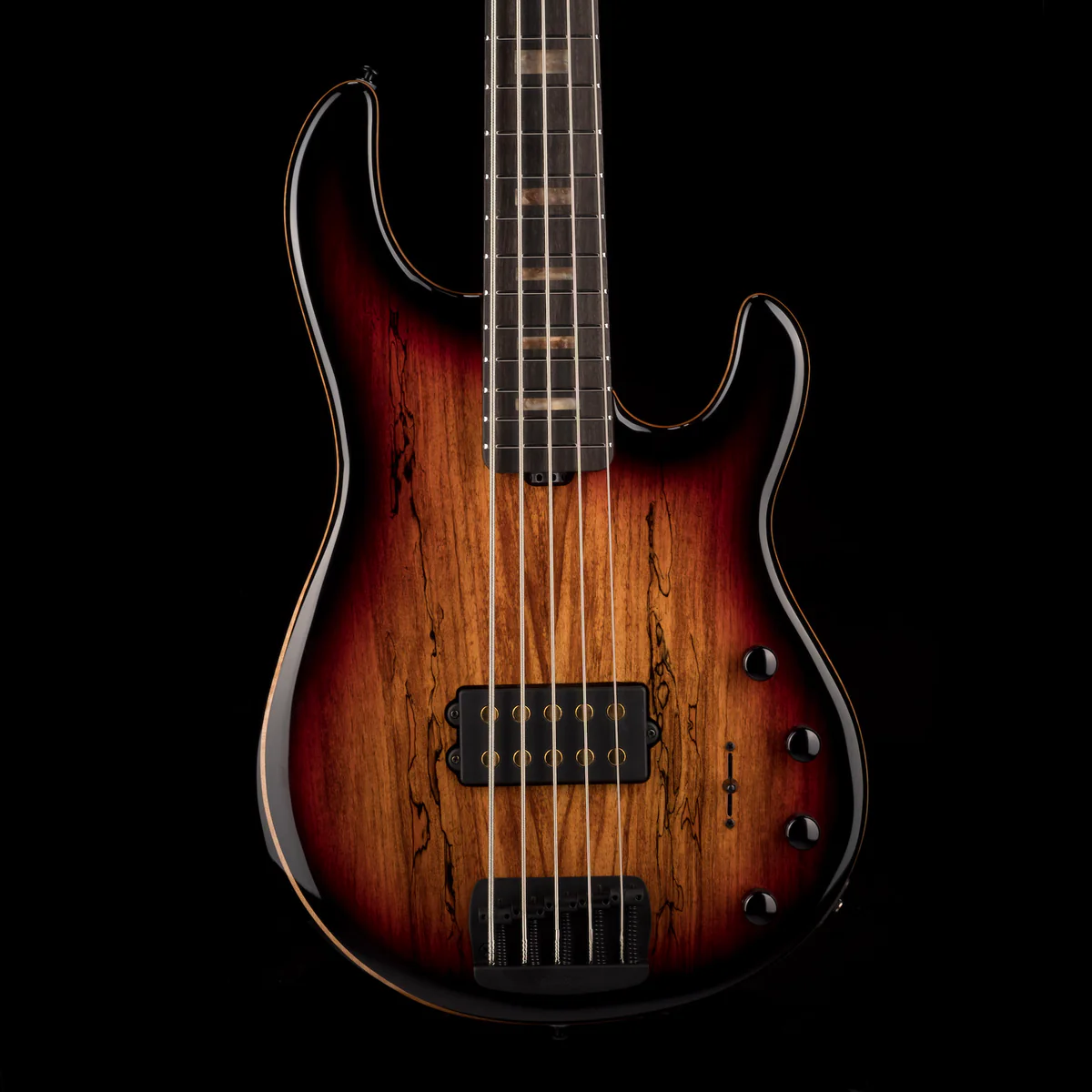 Ernie Ball Music Man 35th Anniversary StingRay 5 Spalted Sunburst
