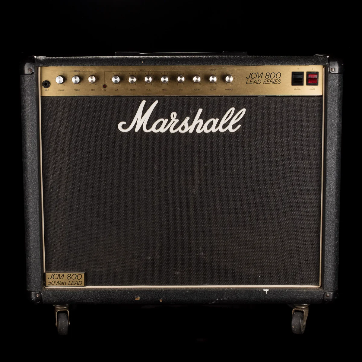 Pre Owned Marshall JCM800 Lead 2x12" Guitar Amp Combo With Footswitch
