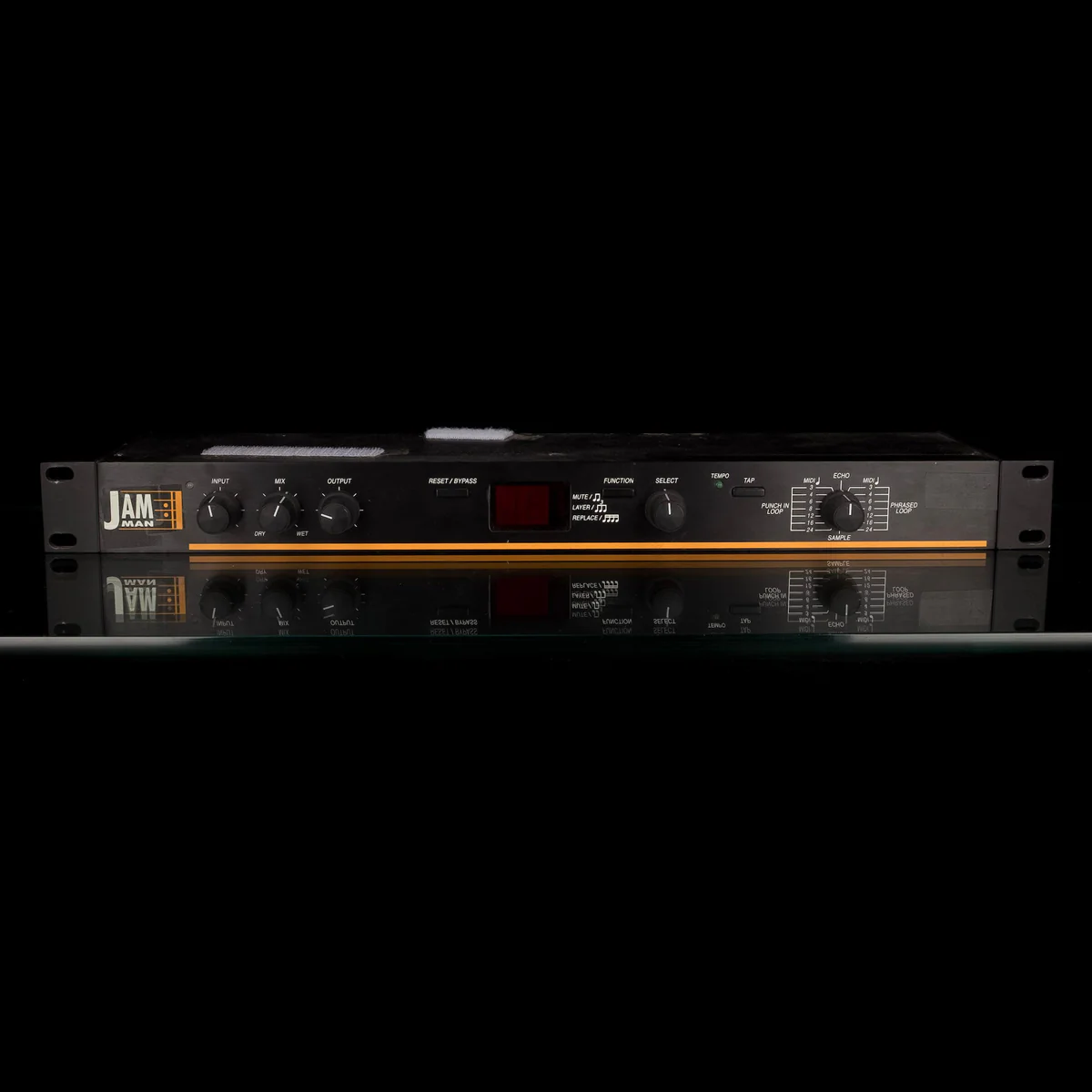 Pre Owned Lexicon Jam Man Delay/Looper Rack Unit with Footswitches and Power Supply