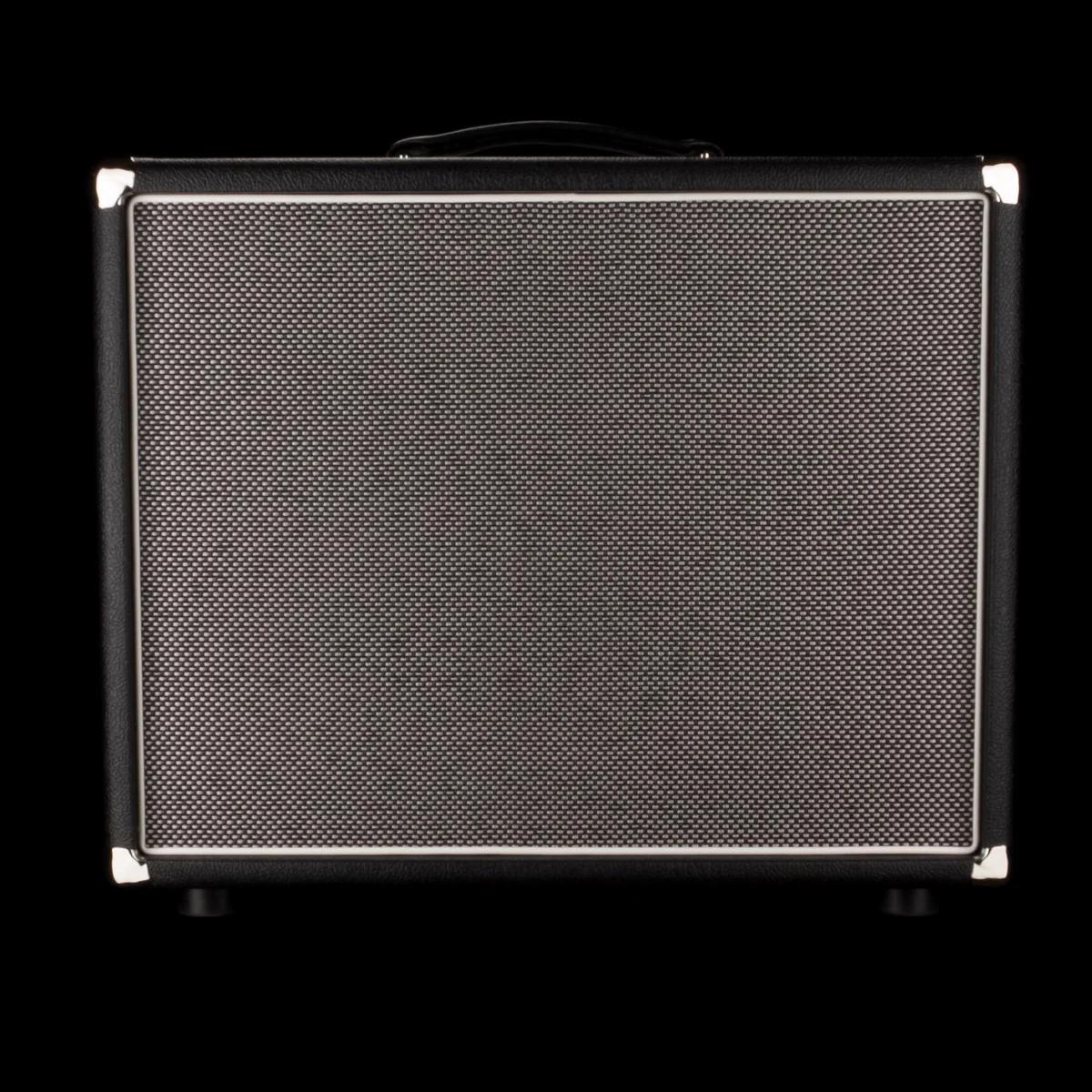 Amplified Nation 1x12 CabinetBlack Tolex Silver Matrix Grill AN-65 Speaker
