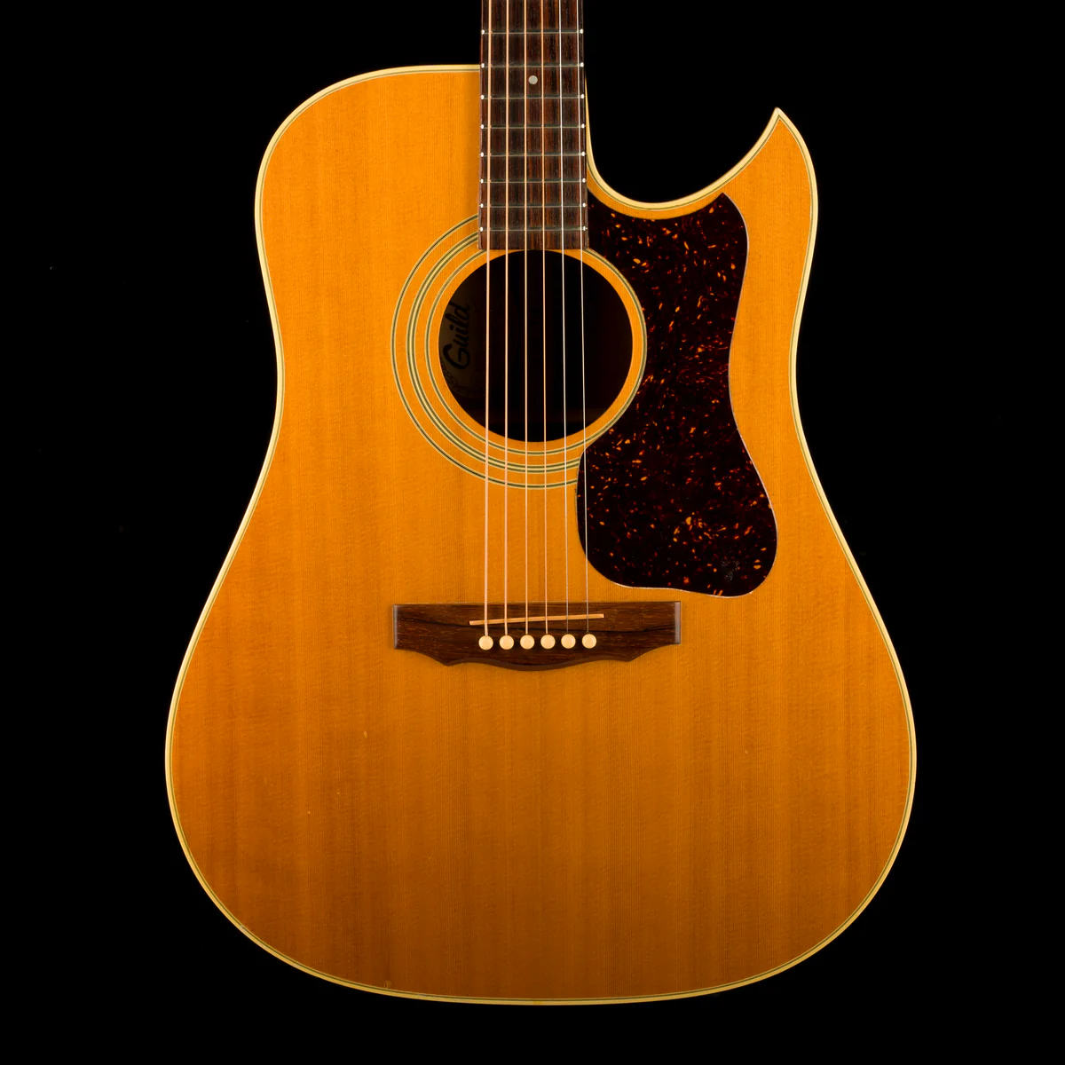 Vintage 1982 Guild D40C Natural Acoustic Guitar With OHSC