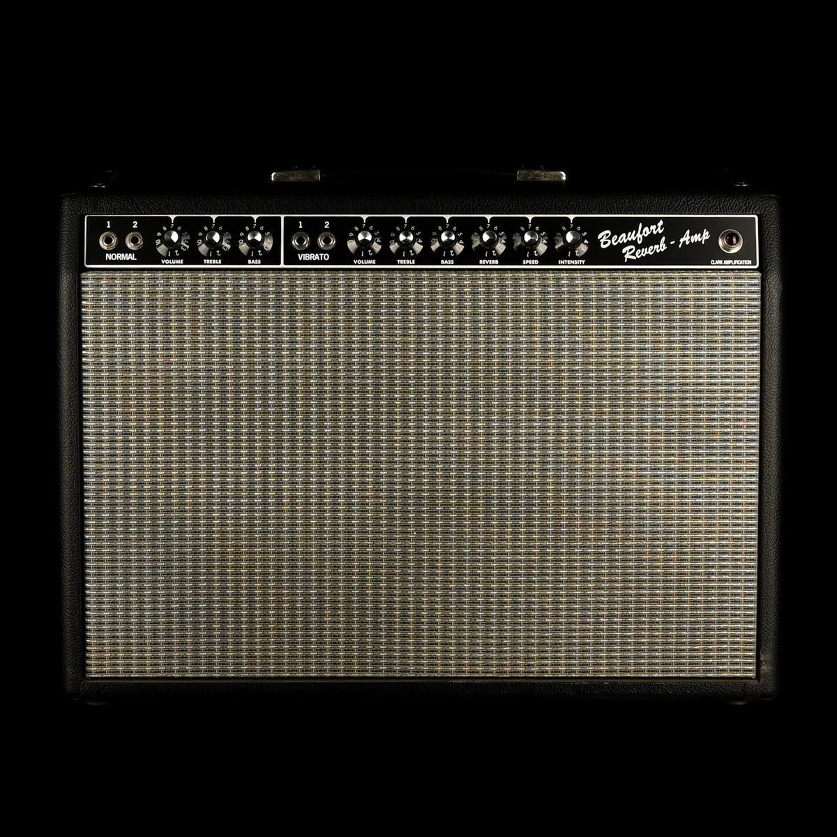 Used Clark Beaufort Reverb 1x12" Guitar Amp Combo With Footswitch & Cover