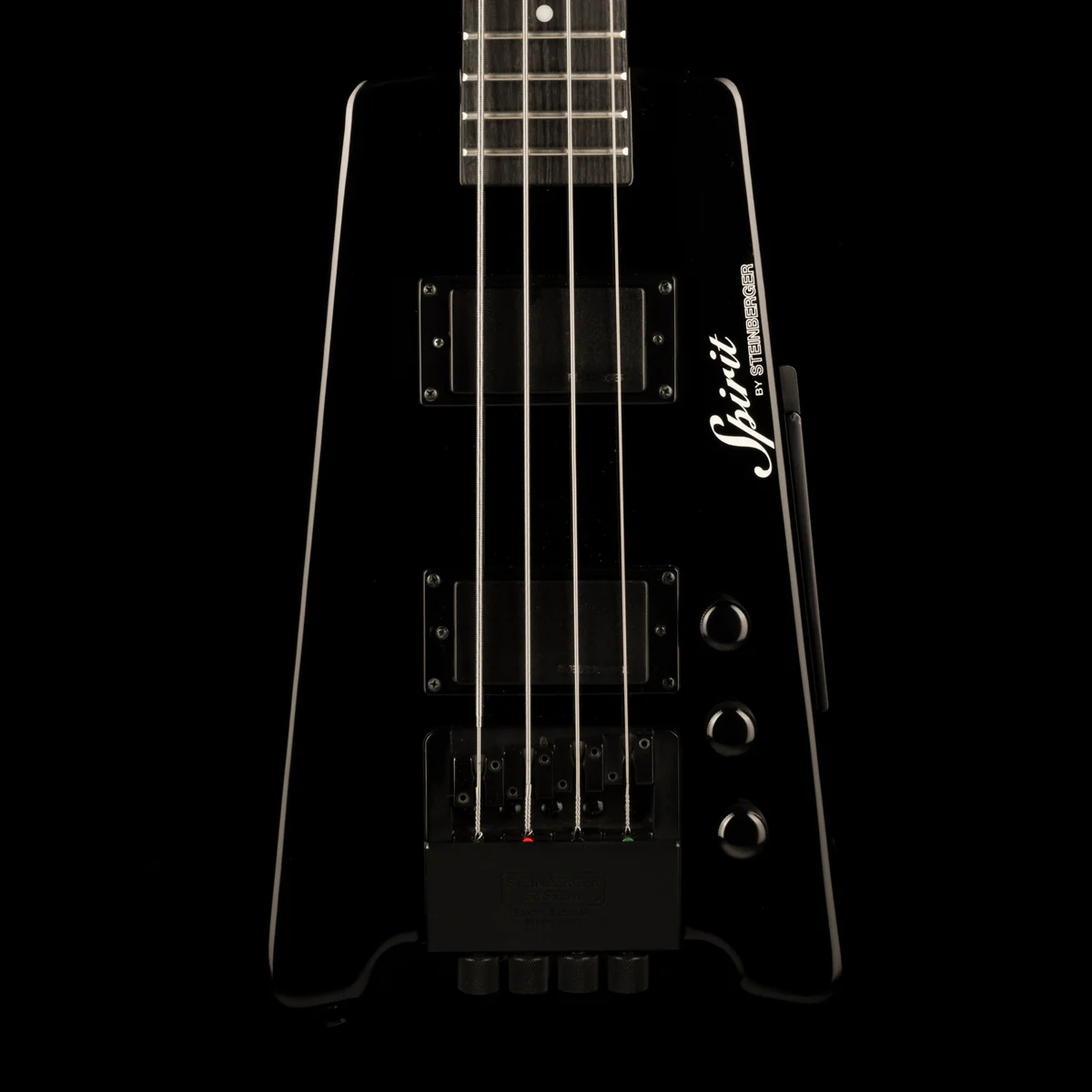 Pre Owned Spirit by Steinberger XT-2 Standard Bass Guitar Black with Gig Bag
