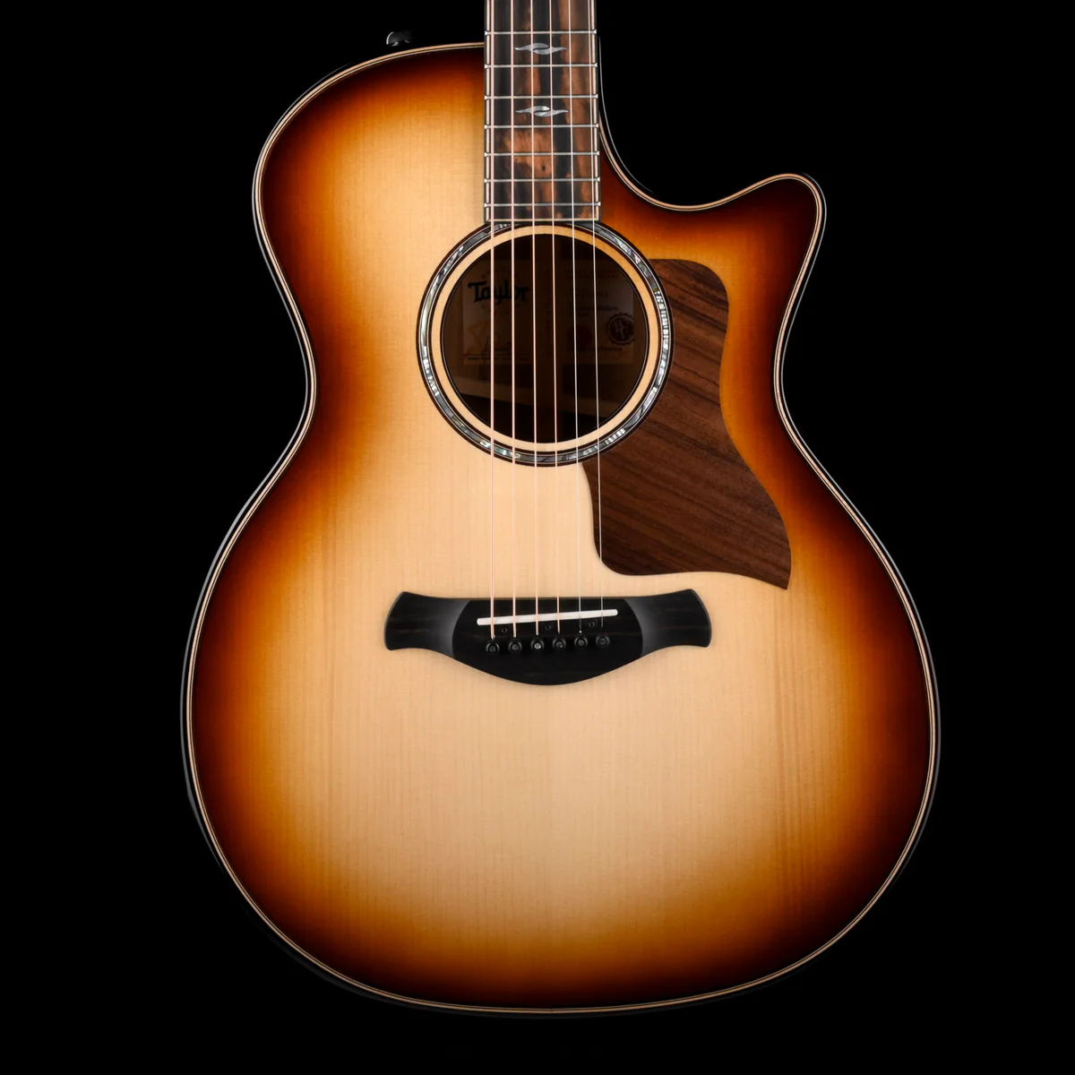 Taylor Builder's Edition 814ce Honduran Rosewood Kona Edgeburst With Case