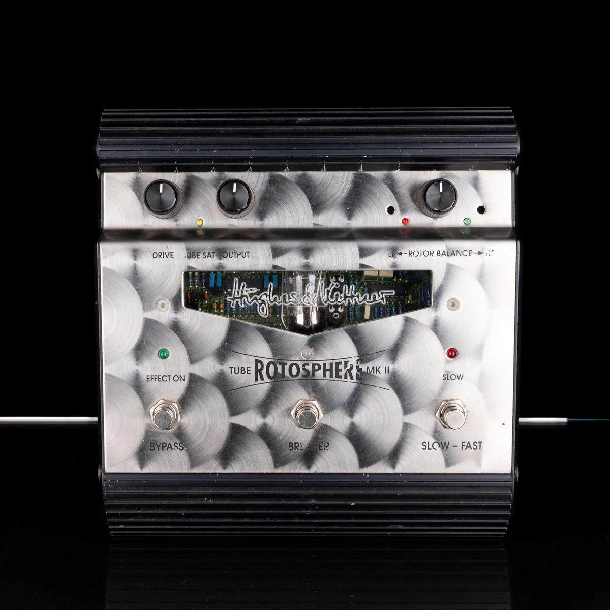 Used Hughes & Kettner Rotosphere Rotary Pedal With Power Supply