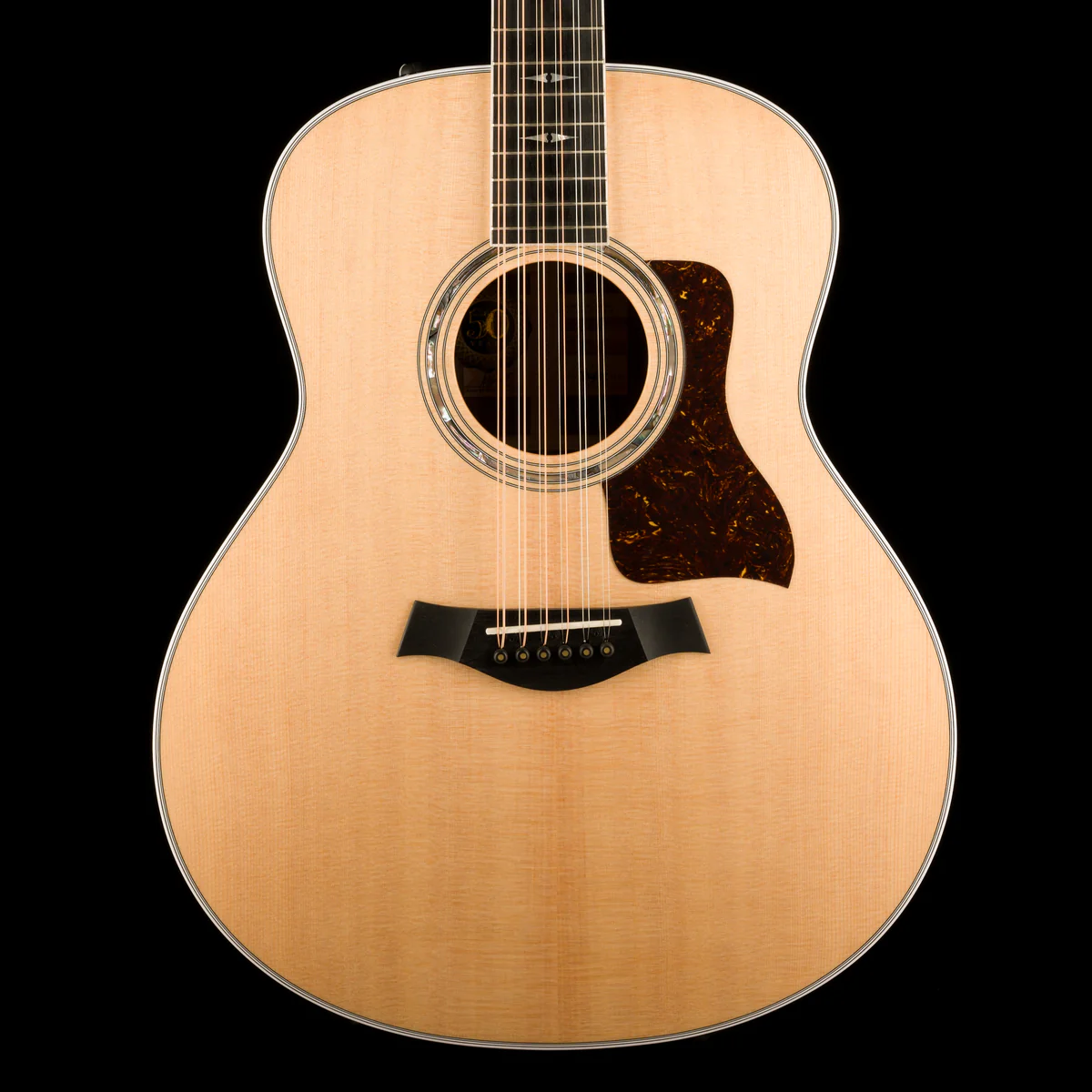 Taylor 50th Anniversary 858e LTD 12-String Natural Acoustic Electric Guitar With Case - Serial # 1204014120