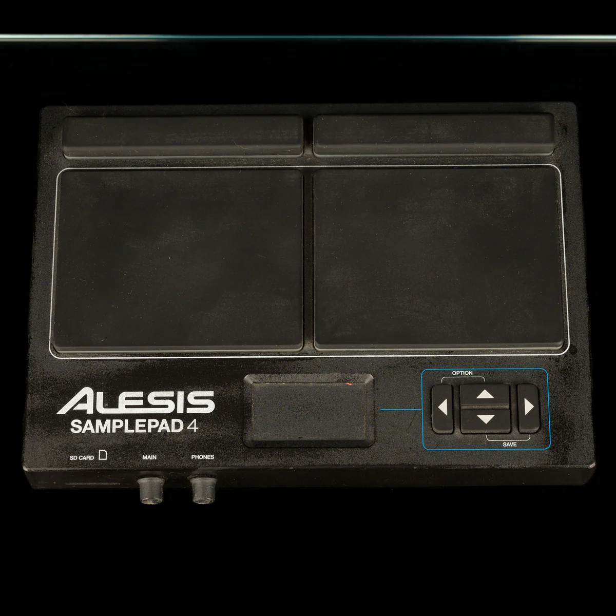 Used Alesis SamplePad 4 Compact Percussion Pad with Power Supply