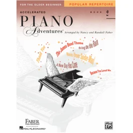 FABER ACCELERATED Piano Adventures For The Older Beginner Popular Repertoire Book 2