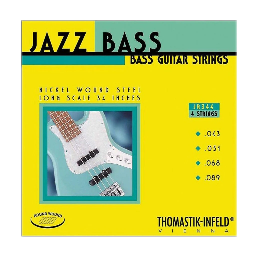 Thomastik-Infeld Jazz Bass Nickel-Wound 4-String JR344 Long Scale Strings