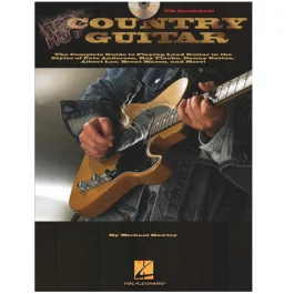 HAL LEONARD RED Hot Country Guitar By Michael Hawley Cd Included