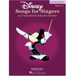 HAL LEONARD DISNEY Songs For Singers 45 Classics For High Voice