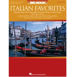 HAL LEONARD THE Big Book Of Italian Favorites For Piano Vocal Guitar 2nd Edition