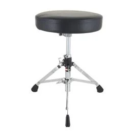 GIBRALTAR 5000 Series Single Braced Round Vinyl Seat Drum Throne 13-inch