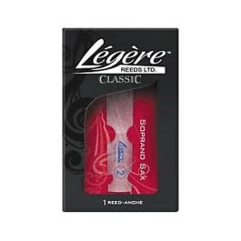 LEGERE REEDS CLASSIC Series Synthetic Soprano Saxophone Reed #3 Strength