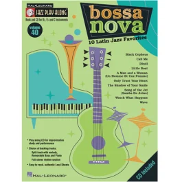 HAL LEONARD JAZZ Play Along Bossa Nova For Intruments With Play Along Cd