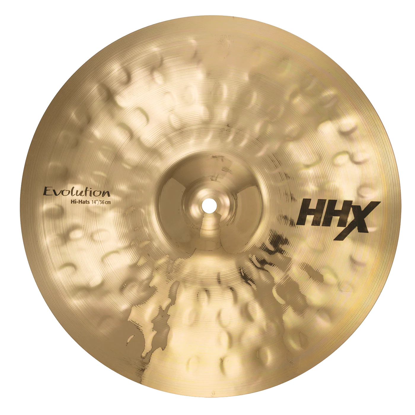 SABIAN 11402XEB/2 14" HHX Evolution Bottom Hi Hat Cymbal Only Brilliant Finish Made In Canada