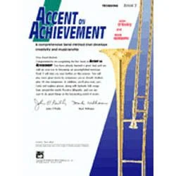 ALFRED ACCENT On Achievement Book 2 For Trombone