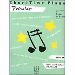FABER CHORDTIME Piano Popular Level 2b Arranged By Faber & Faber