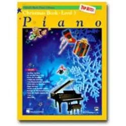 ALFRED ALFRED'S Basic Piano Library Top Hits! Christmas Book Level 3