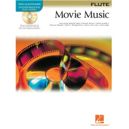 HAL LEONARD INSTRUMENTAL Play-along Movie Music For Flute Cd Included