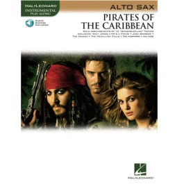 HAL LEONARD INSTRUMENTAL Play Along Pirates Of The Caribbean Alto Sax Cd Included