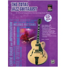 ALFRED THE Total Jazz Guitarist Overview Of Jazz Guitar Playing By Jody Fisher W/cd