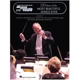 HAL LEONARD EZ Play Today 278 150 More Of The Most Beautiful Songs Ever Electronic Keybd